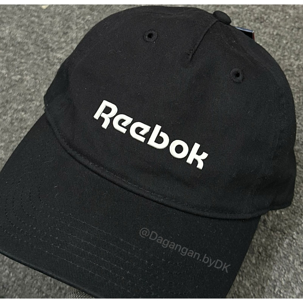 Topi Reebok Cap Running Original 100% Black (Limited)