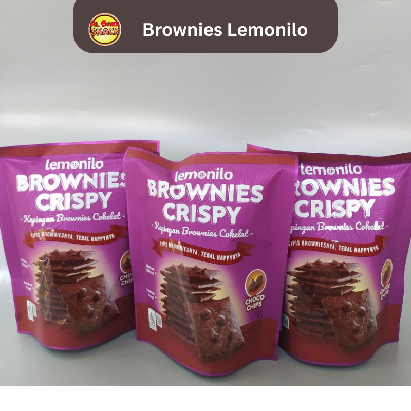 

Brownies Crispy Lemonilo Toping Choco Dan Keju