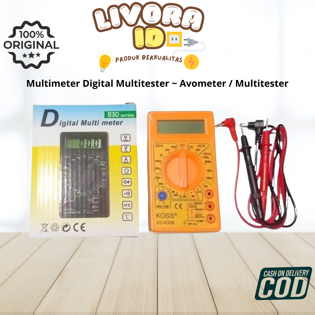 Multimeter Digital Multitester ~ Avometer / Multitester