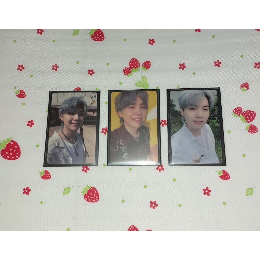 Photocard Official BTS Suga Lucky Draw Butter