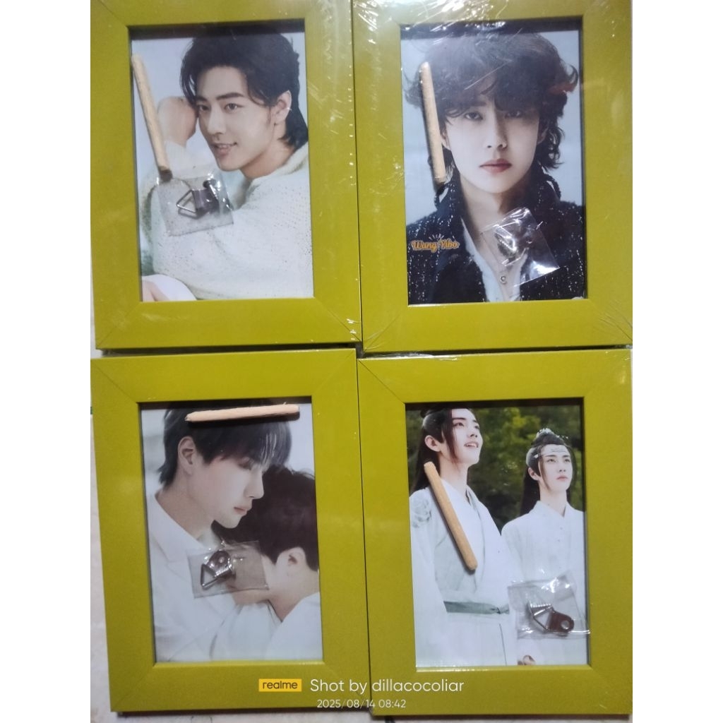 pigura + foto yibo, xiaozhan, yizhan, wangxian