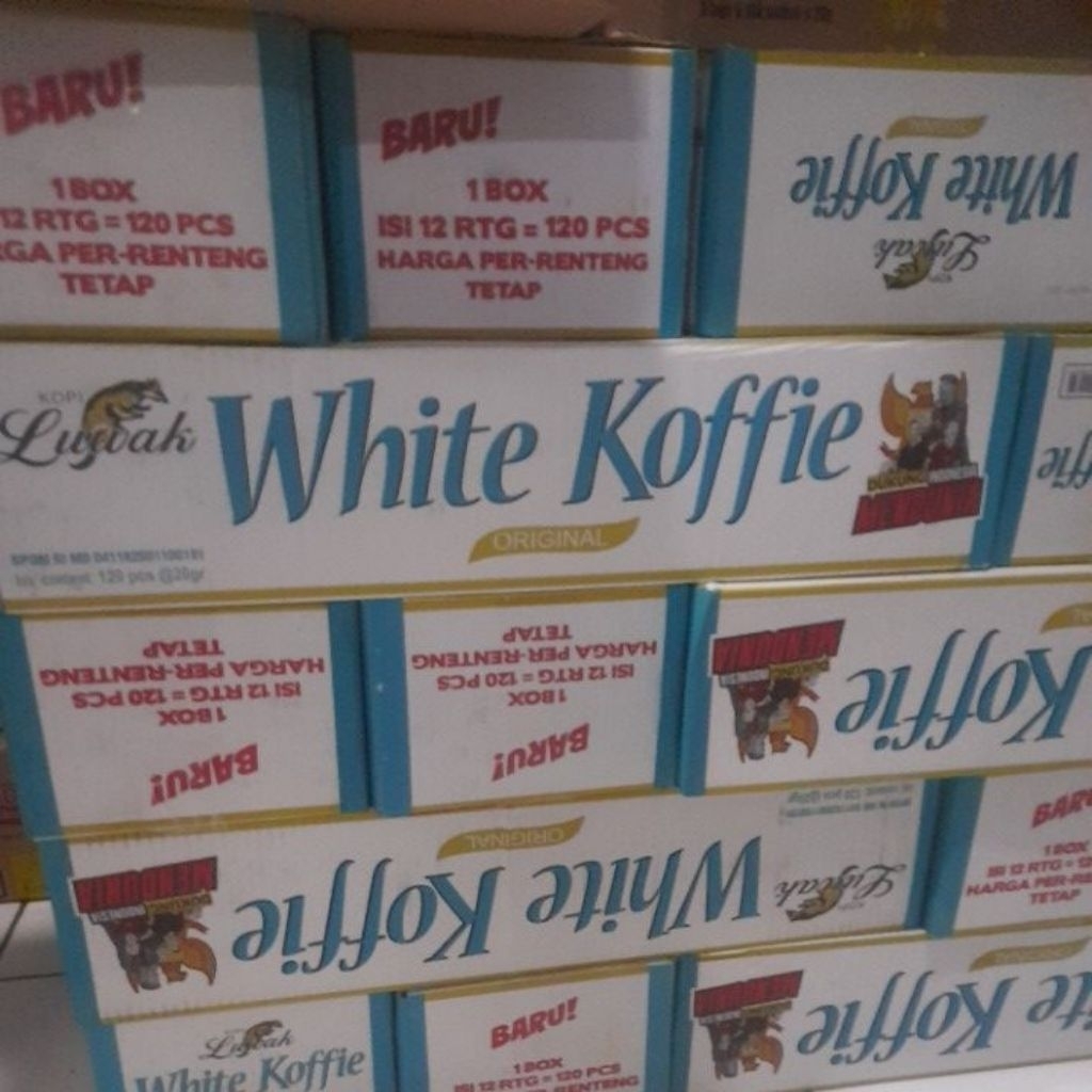 

luwak white koffie 3in1 5dus / 10 dus @20g
