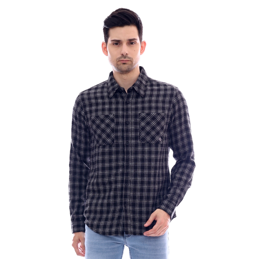 Voxfly Kemeja Lengan Panjang Pria Overuse Planet Surf