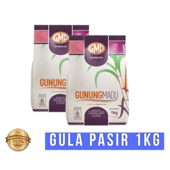 

GMP Gula Pasir Kristal Putih 1 KG
