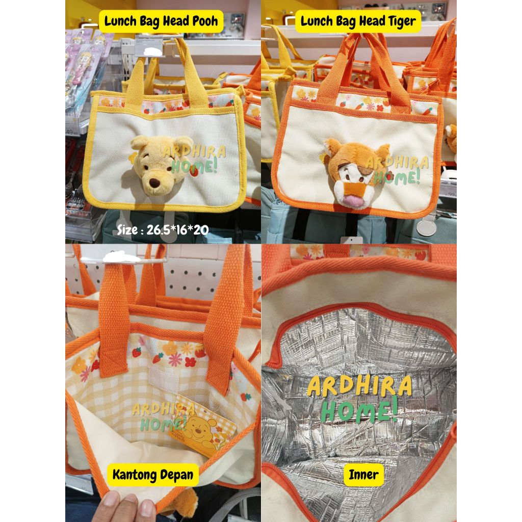 Oh Some Lunch Bag Kids Tas Bekal Anak Tas Kotak Makan Anak Perempuan Laki Laki Tempat Penyimpanan Ma