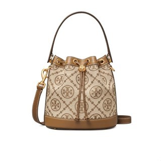 Tas TB T Monogram Jacquard Bucket Bag brown ORIGINAL 79487 TB