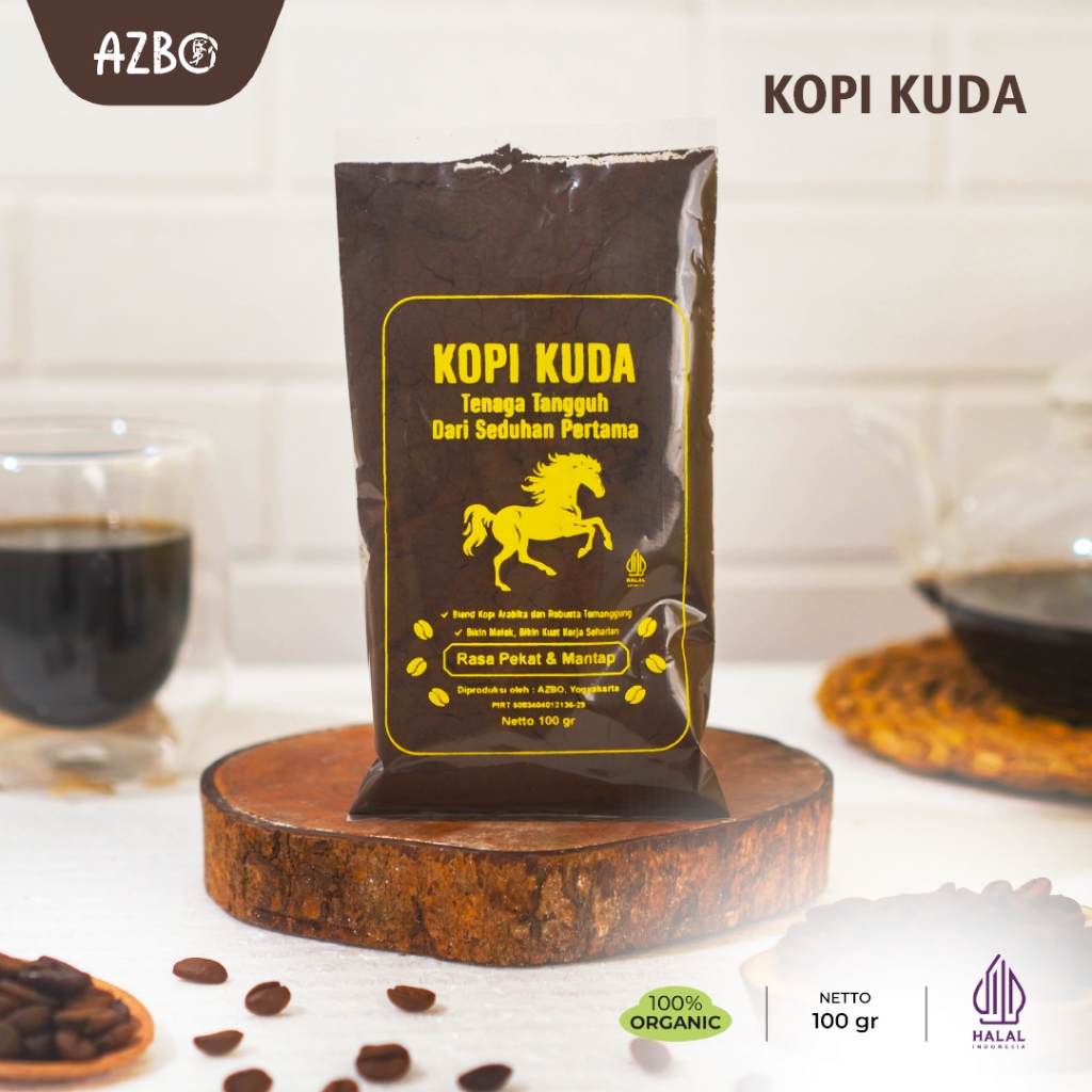 

KOPI KUDA BLEND Arabika & Robusta Temanggung [ISI 100 gr]