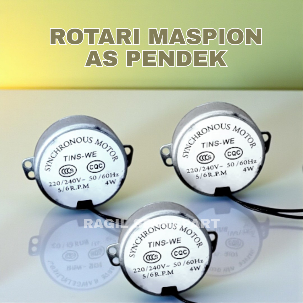 Synchronous/ ROTARI Model MASPION As Pendek Motor Kipas