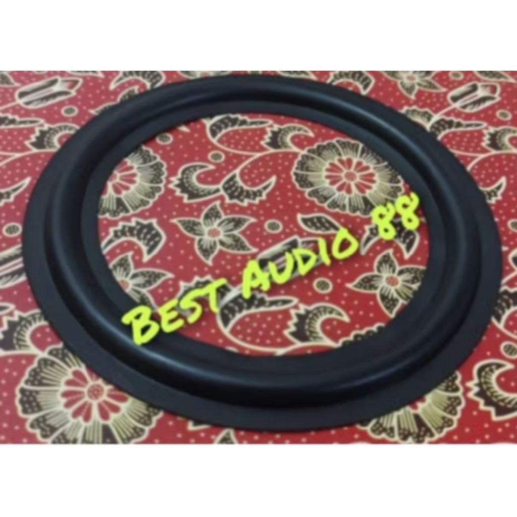 List daun kertas speaker 5inch 5 inch woofer karet
