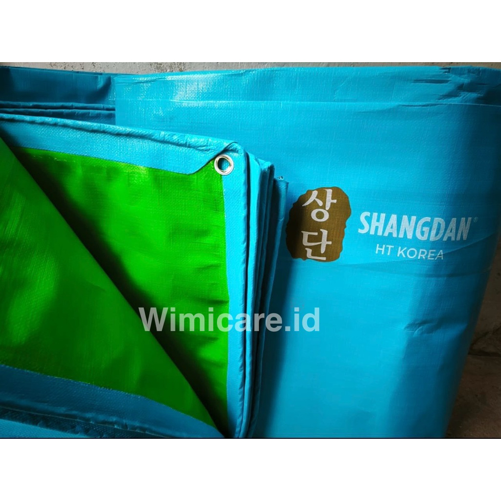 TERPAL BIRU HIJAU A20 UKURAN 4 x 6 M ANTIBOCOR