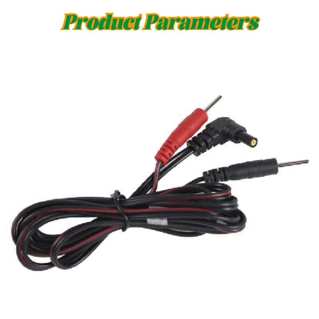 Kabel Elektroda TENS 1.2 Meter - Stimulasi Otot/Alat Fisioterapi | Lead Wire NMES