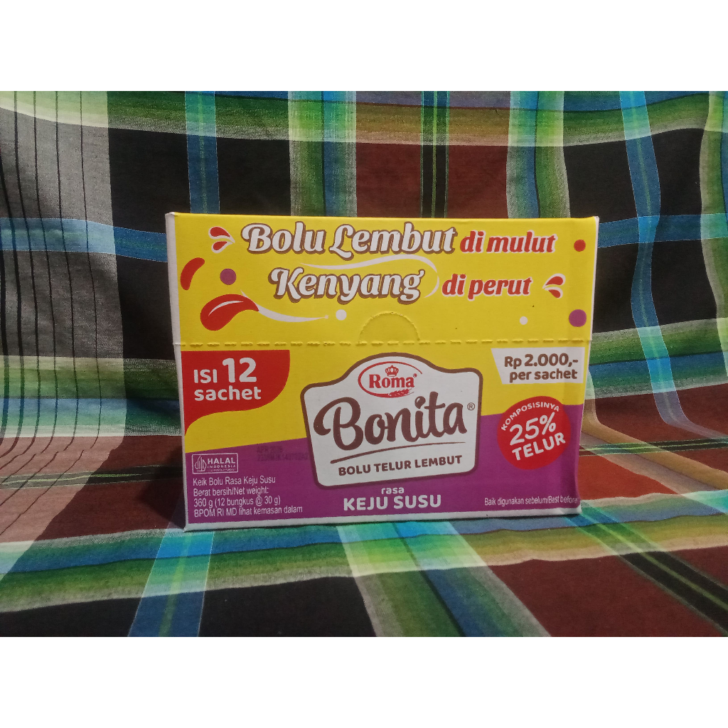 Bonita Bolu Snack Box with Keju Flavors