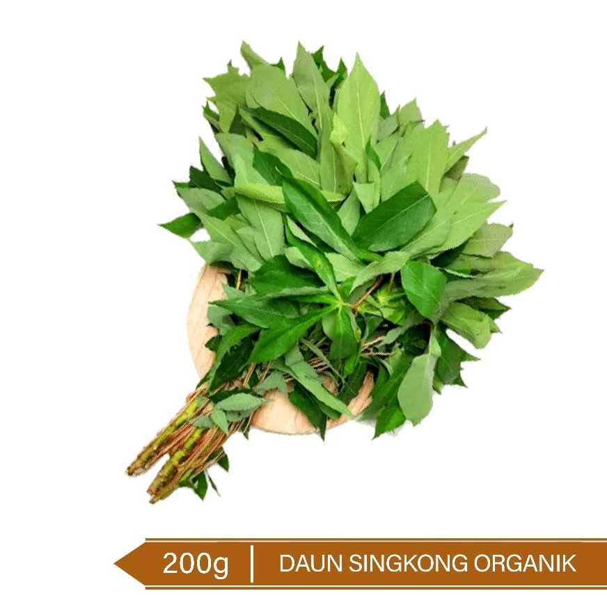 

Daun Singkong Organik 200g / Organic Cassava Leaves 200g