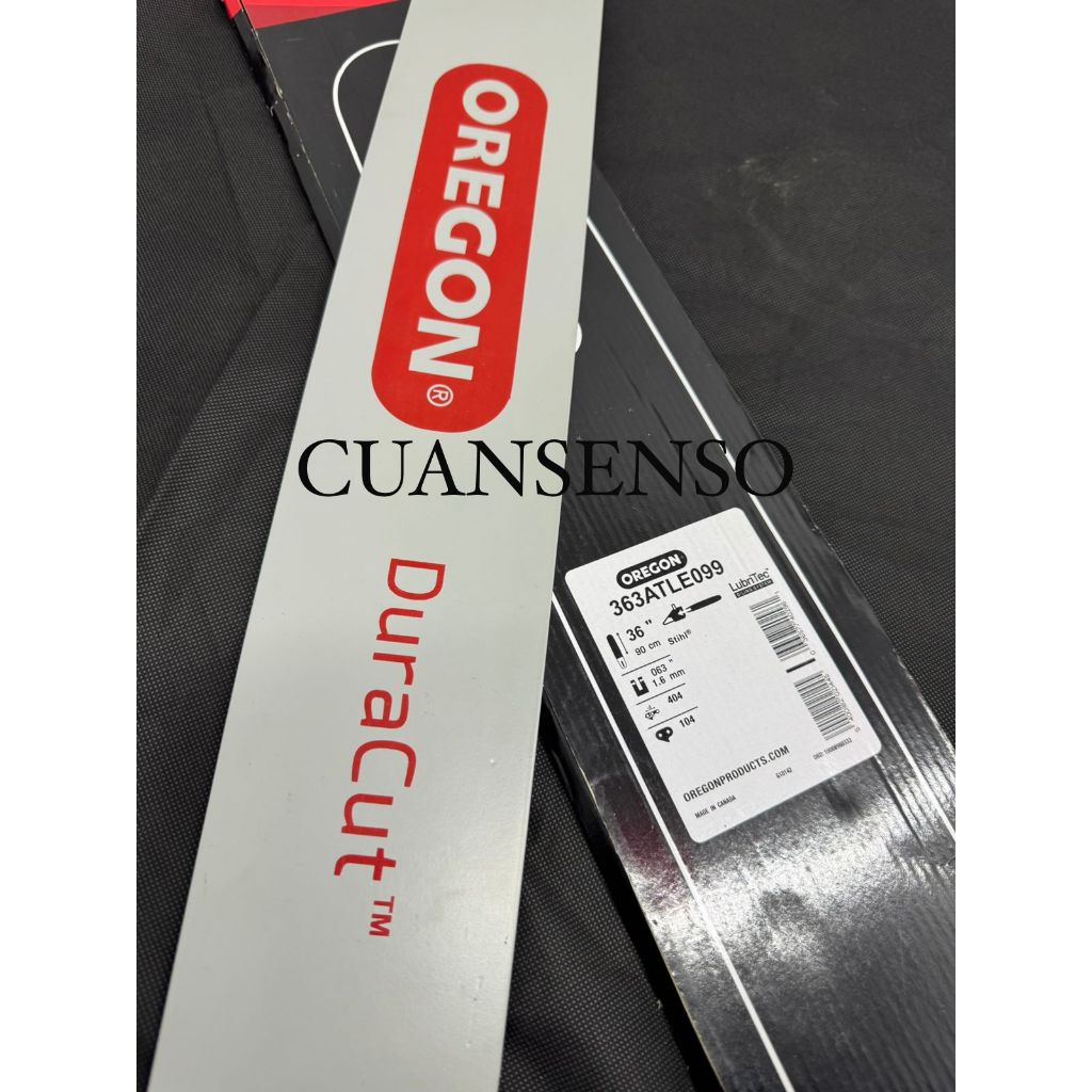 GUIDE BAR 36 INCH 52 MATA OREGON CHAINSAW MS 070 720 MERK OREGON BAR CHAINSAW SENSO ORIGINAL MERK OR