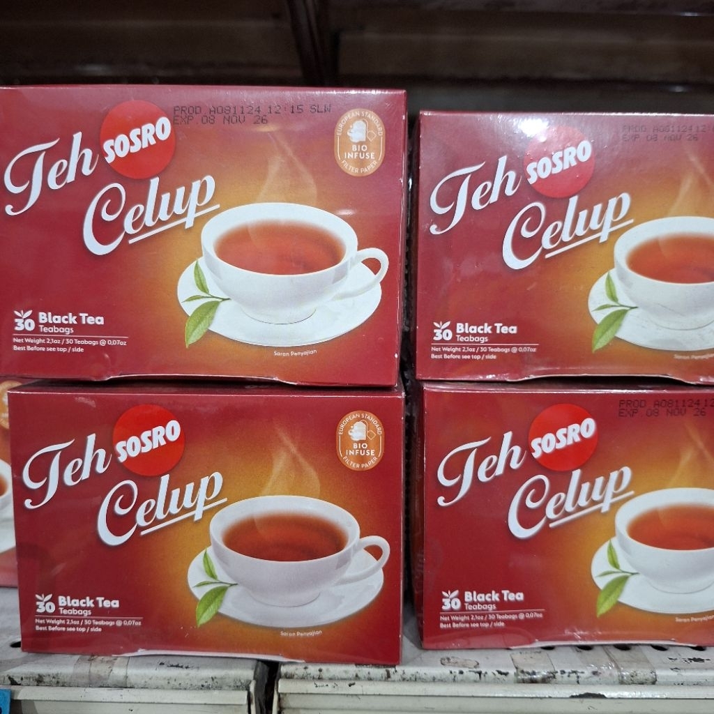 

Teh Sosro Celup 30kantong 60g