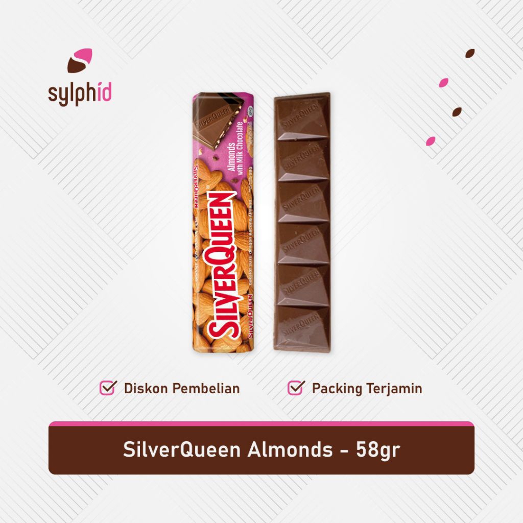 

silverqueen 55gr almon