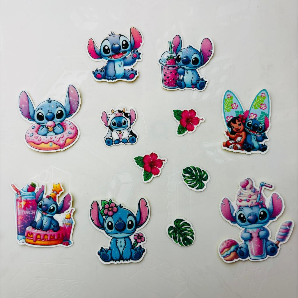 

Stiker Glitter Waterproof Stitch Lucu – Desain Imut & Tahan Air