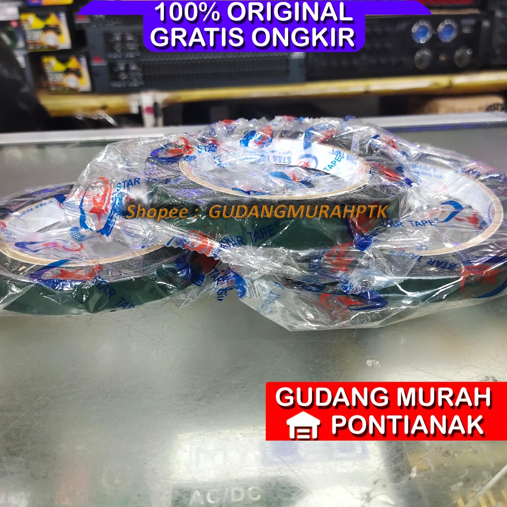 Double Tape FOAM Lem 2 sisi KURUS bolak balik Busa Hijau KUAT DAN REKAT