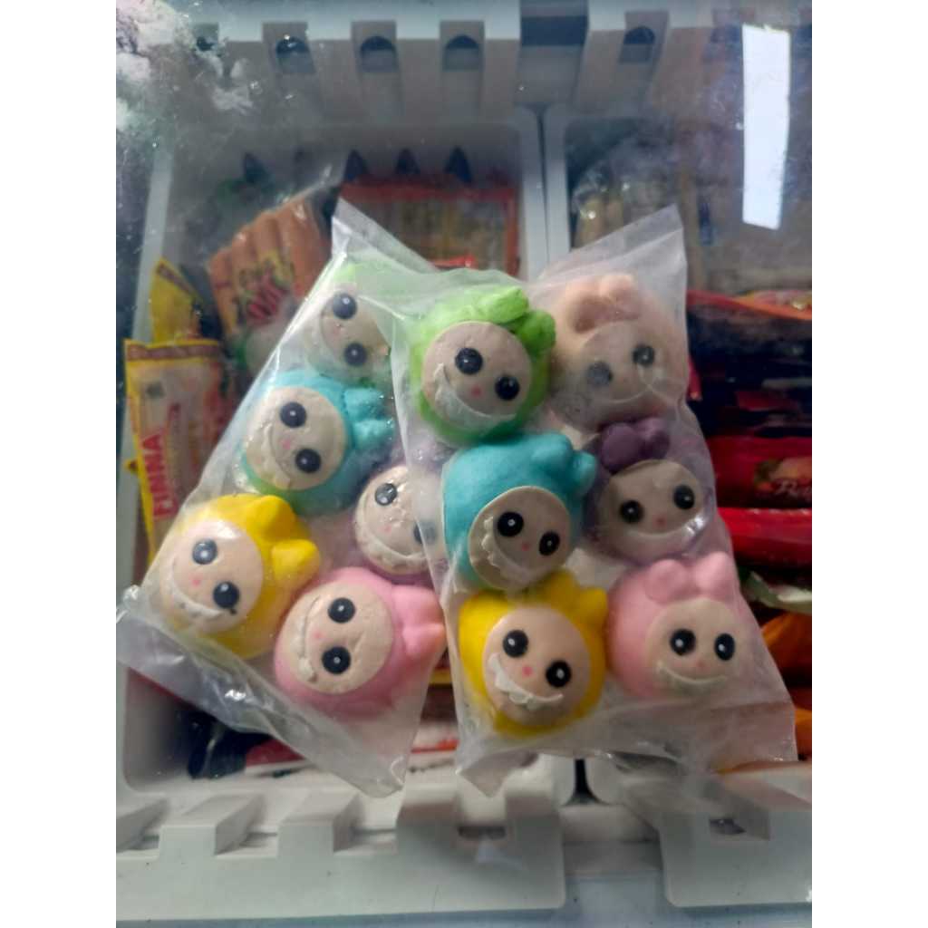 

Bakpao Karakter Gambar Labubu Isi 6 Pcs Rasa Coklat Lumer