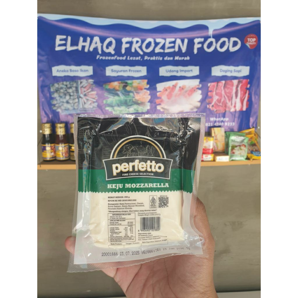 

Perfetto Keju Mozzarella 250 gram