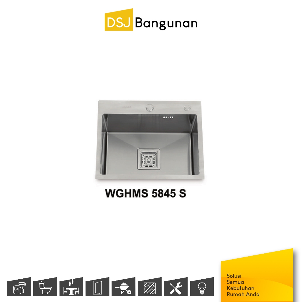 Wegen WGHMS 5845 S Kitchen Sink / Bak Cuci Piring