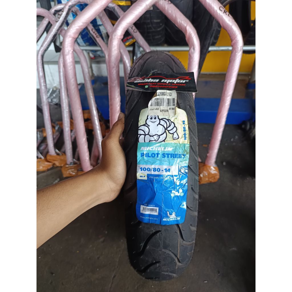 Ban Tubles Michelin Pilot street 100/80-14&110/80-14