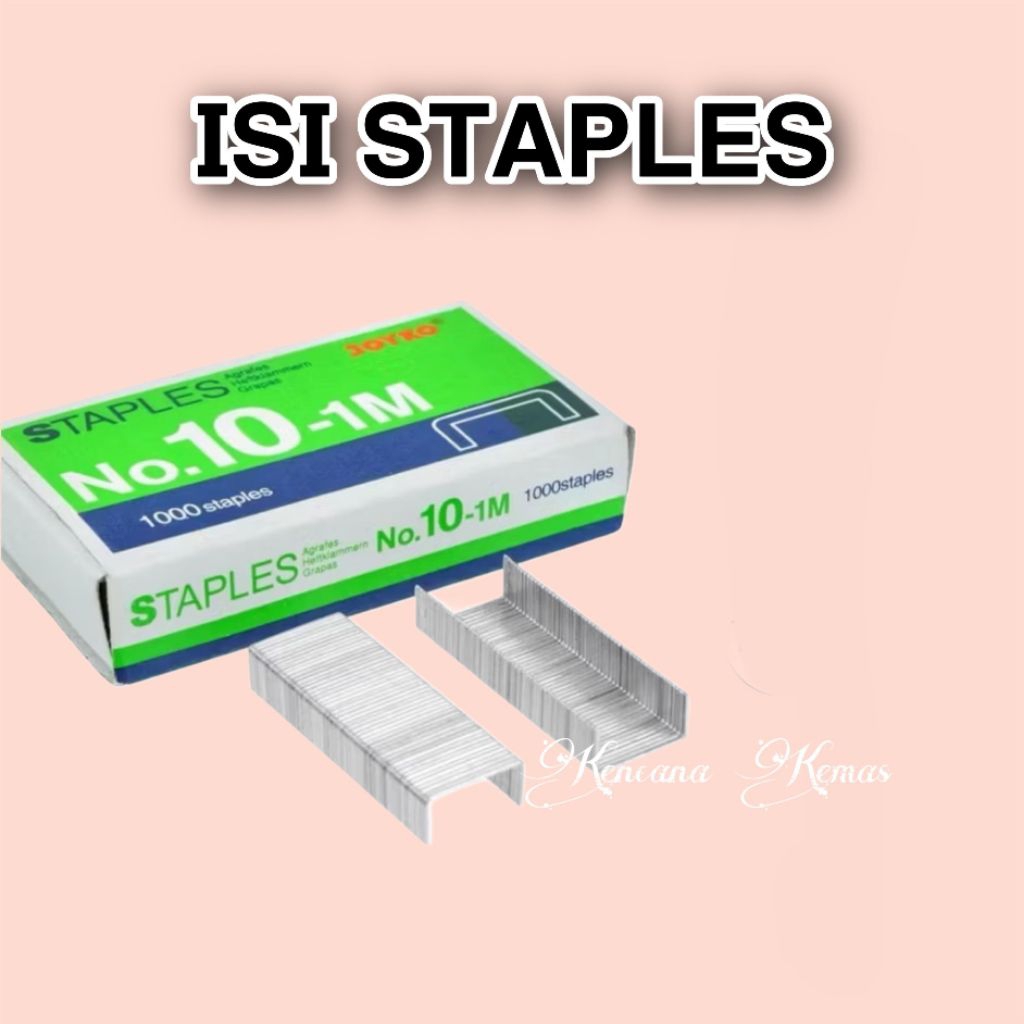

Isi Staples Joyko No.10-1m Refill Stapler Jepretan Hekter