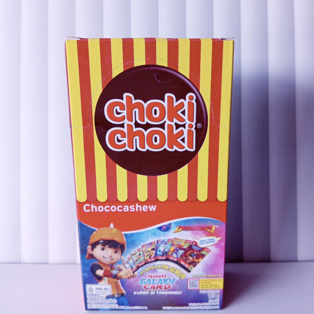 

Choki-choki chococasew coklat selai box isi 20 pcs