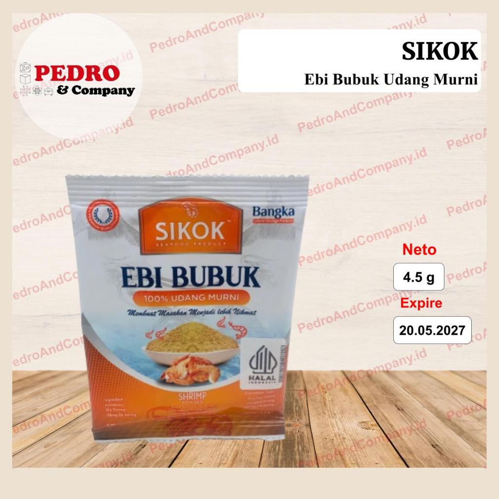 

Sikok Ebi Bubuk 4.5 gram sachet bubuk shrimp bumbu