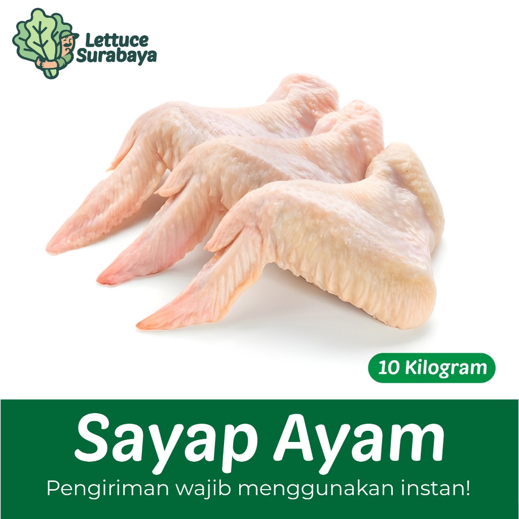 

Sayap Ayam Fresh 10 Kilogram