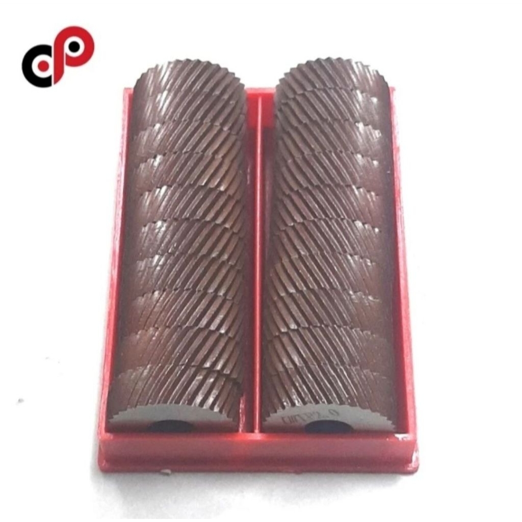 Mata Knurling Tool Roda 2 (Silang) 1.0mm 1.5mm 2.0mm