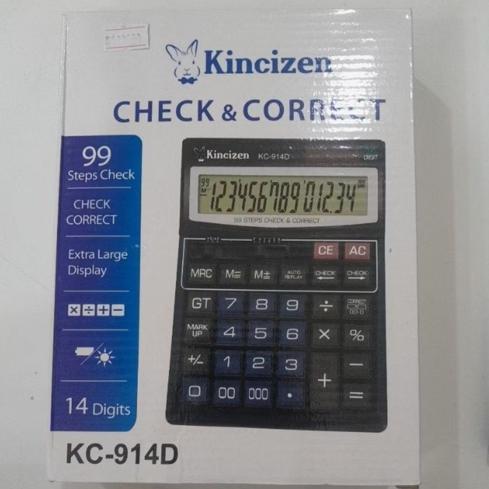 

Calculator Kalkulator Murah tipe SDC914D 914D 914 D Warna Menarik 14 Digit CT