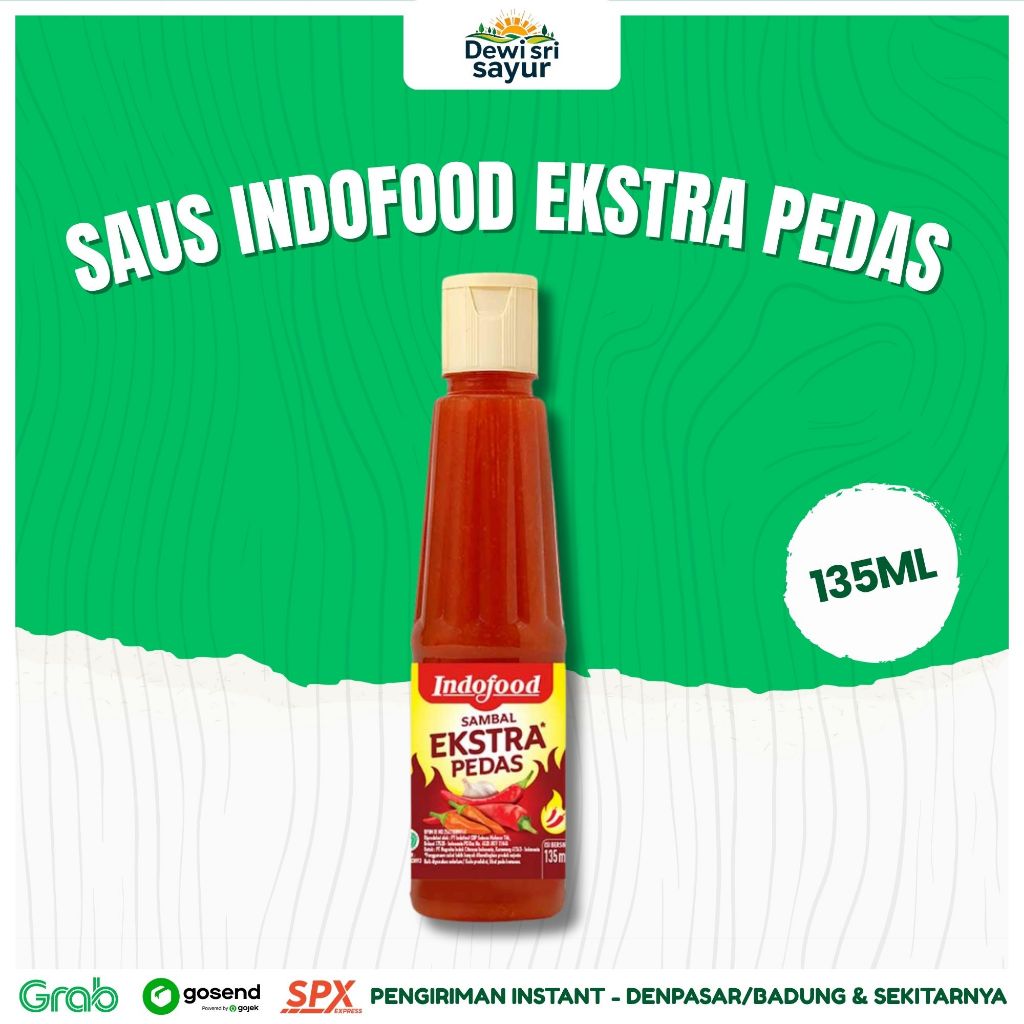 

Saus Indofood Exstra Pedas 135ml – Dewi Sri Sayur