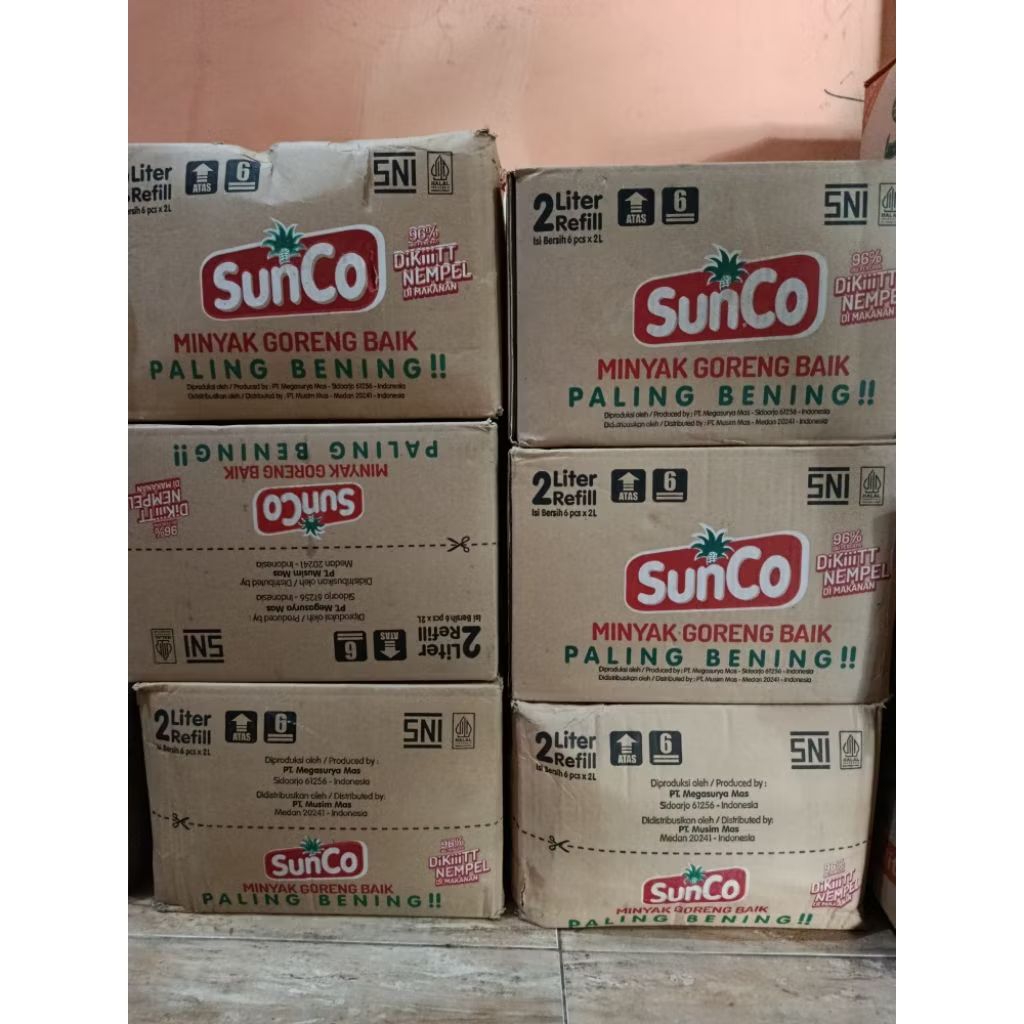 

Sunco 2 Liter 1 Dus Isi 6 Siap Kirim JATIM