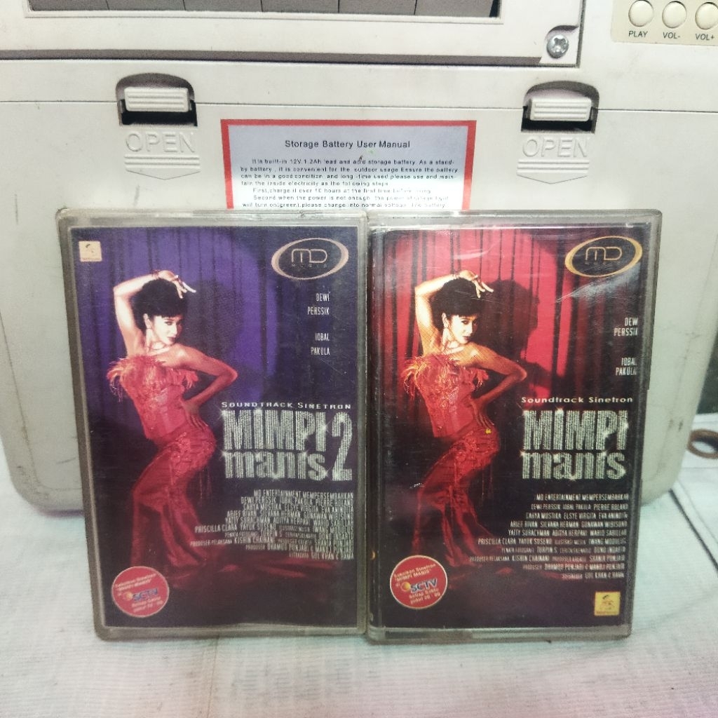 kaset pita ost soundtrack sinetron MIMPI MANIS (PAKET)