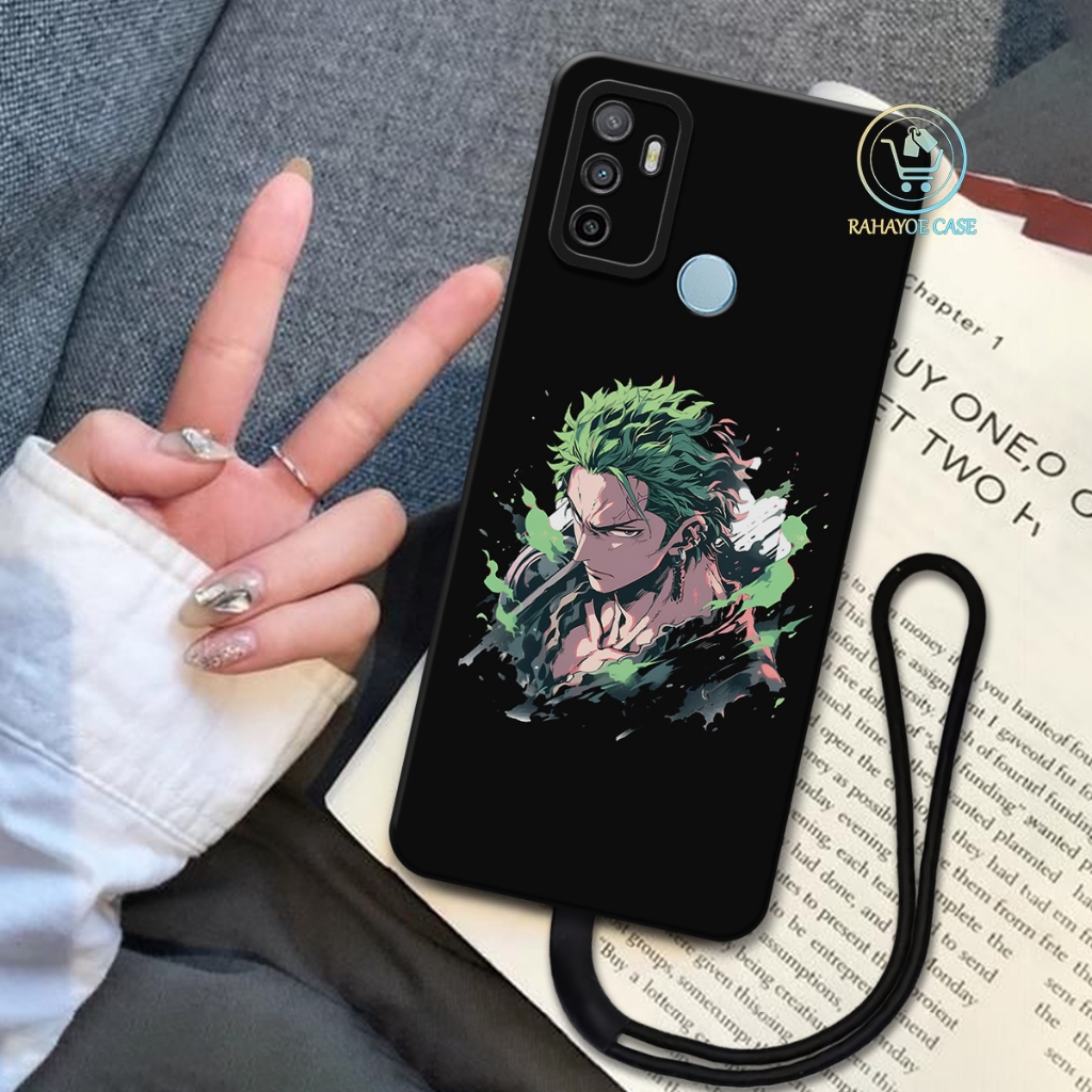 RAHAYOE - Softcase Oppo A53/A33/A53S Terbaru Free Tali Hp Case Oppo A53/A33/A53S Fashion Case Anime 