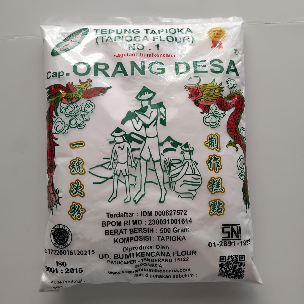 

Tepung Tapioka Cap Orang Desa 500gr