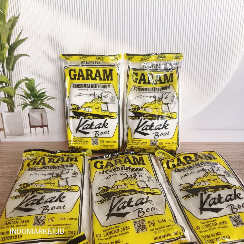 

Garam isi 5 / Garam 200g beryodium PROMO