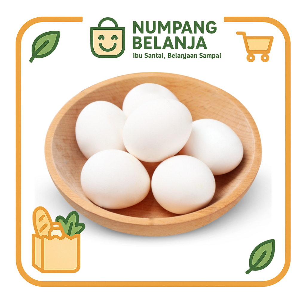 

telur ayam kampung [1 butir]