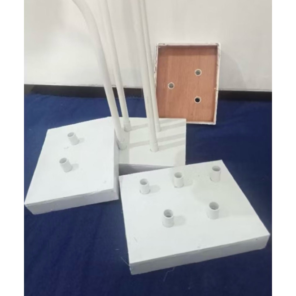 tatakan standing lampu atau pipa elastis/lubang 16 mm