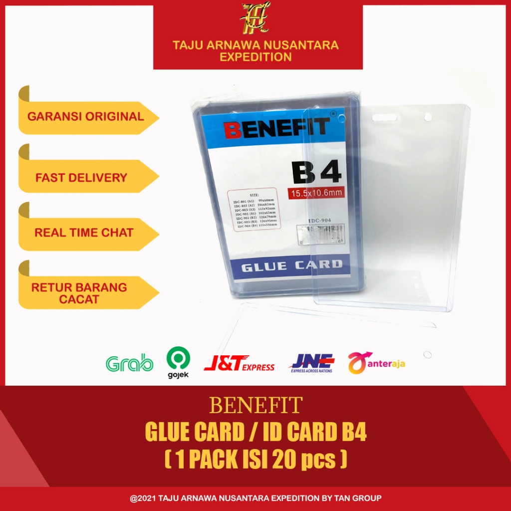 

ID CARD / GLUE CARD / NAME TAG MIKA UKURAN B4