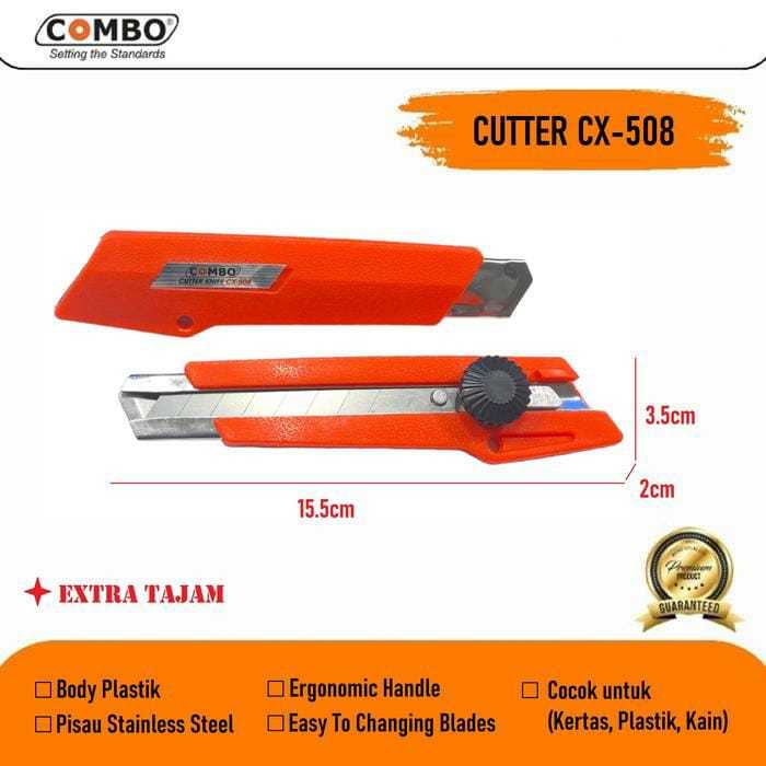 

Pisau Cutter Pemotong Kertas Besar CX 508