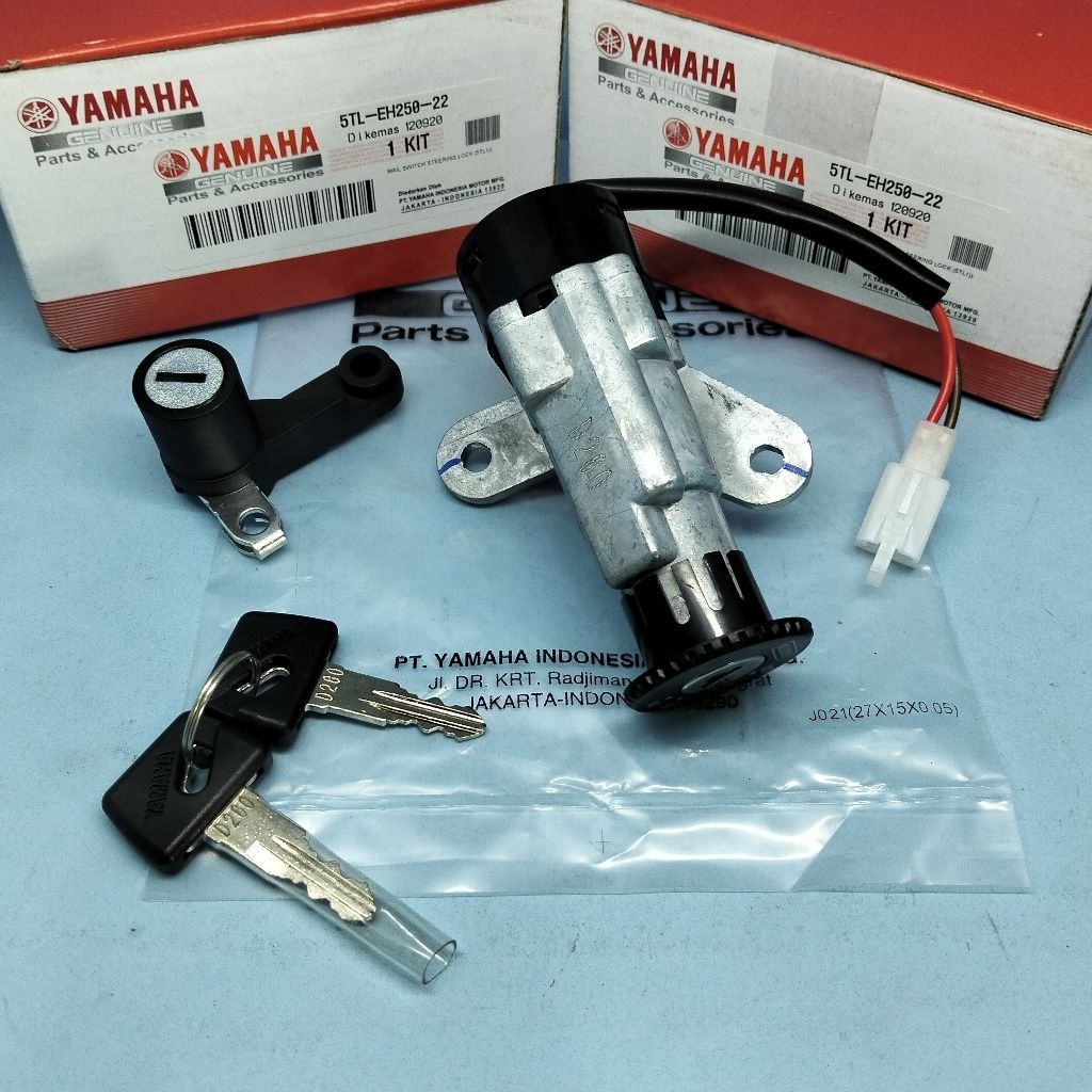 Kunci Kontak Set Key Set Assy Yamaha Mio Lama Mio Sporty Mio Smile Original