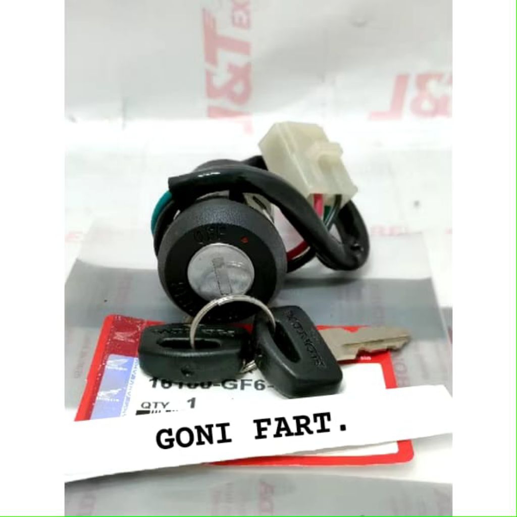 kunci kontak set Honda win 100 GF6 original