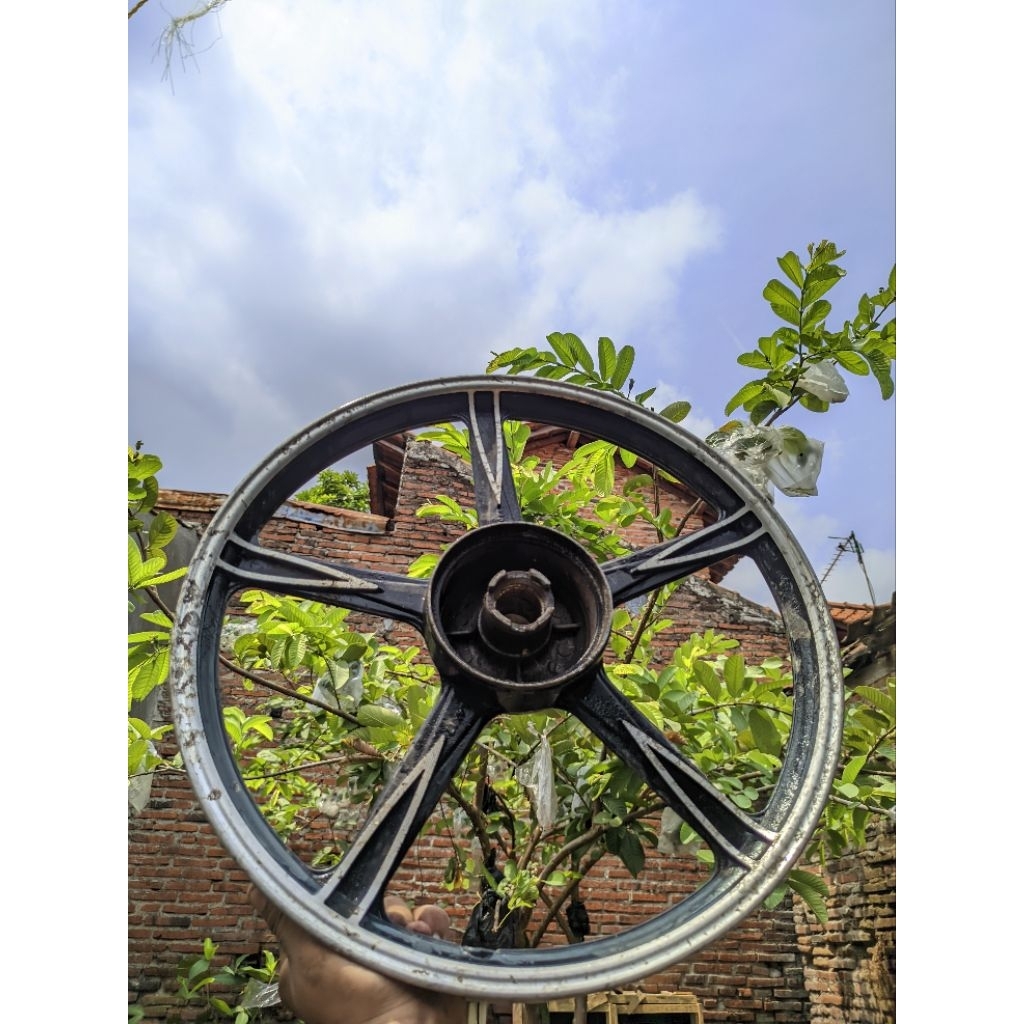 Velg Depan Palang 5 Nagoya original Tromol Supra x lama/astrea grand