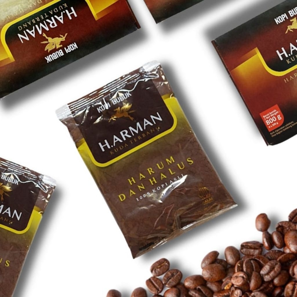 

Kopi Asli Robusta Arman Kuda Terbang 200gr