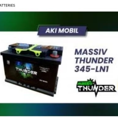 aki kering massiv thunder LN1 12v  44ah untuk ford fiesta