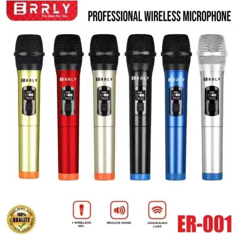 Microphone Mikrofon Karaoke Wireless Mic Karaoke Wireless Microphone Wireless karaoke EERY 001 MIC 1
