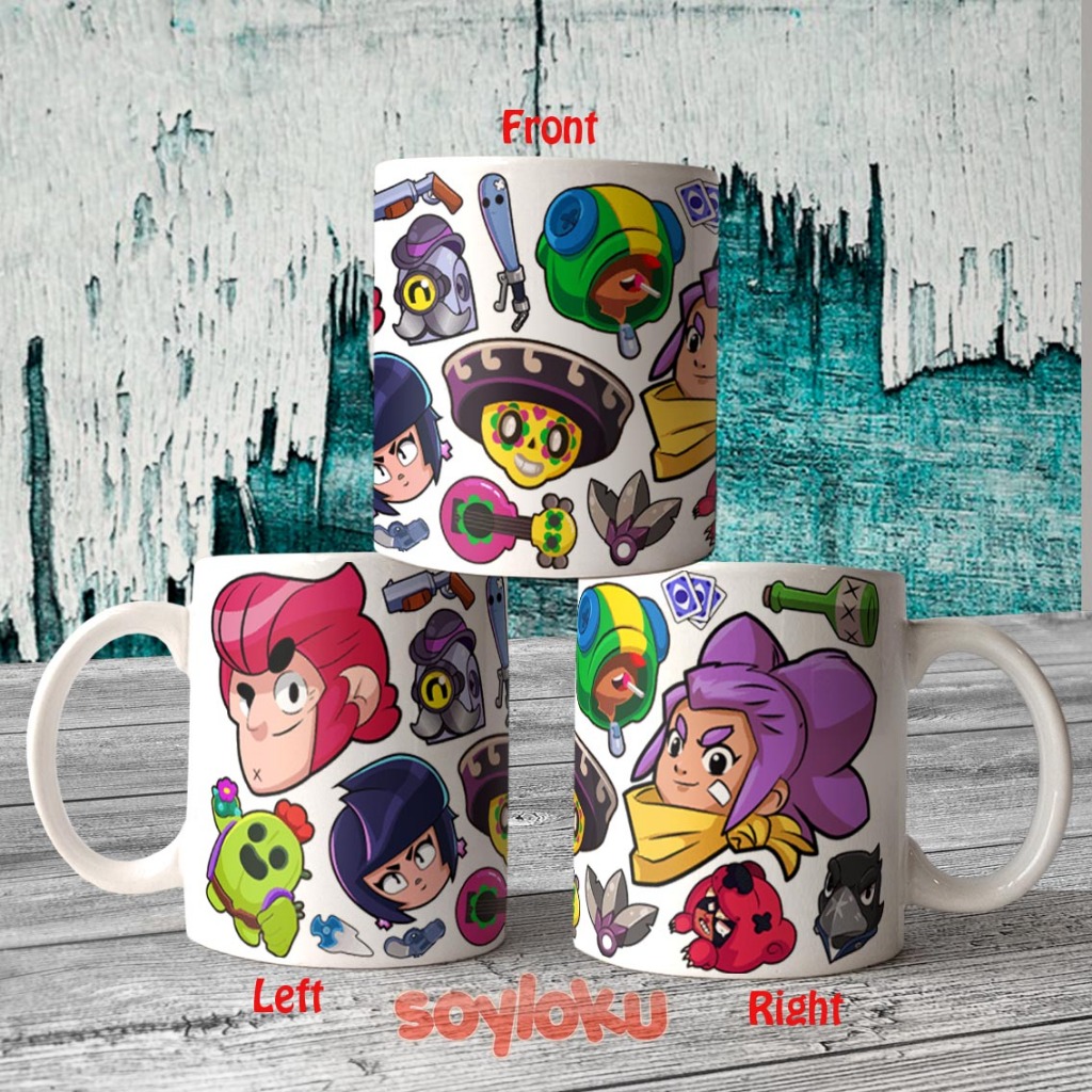 Character Brawl Stars Keramik Mug
