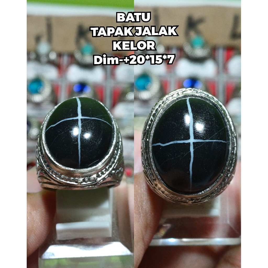BATU GALIH KELOR TAPAK JALAK BATU CINCIN
